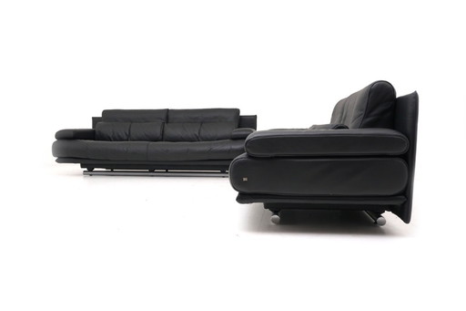 Rolf Benz 6500 Garnitur Couch Sofa Dreisitzer Zweisitzer Leder