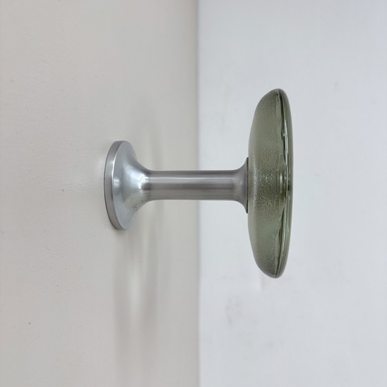 Image 1 of Vintage German Aluminium and Glass Coat Hooks from Schönbuch, 1970s,