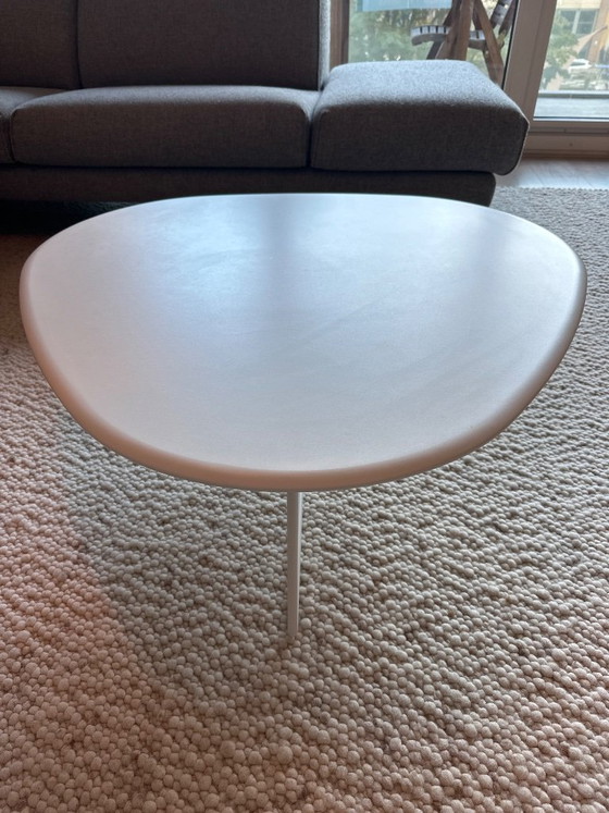Mesa de centro Pode, blanca, Mesas de centro, MDF, Metal, Blanco, Modern (foto 2 de 5)