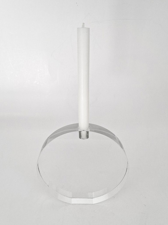 Candlestick Glass Disc – Candle holders (photo 4 of 12)