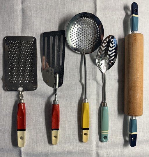 Vintage Set Cooking Utensils Skyline