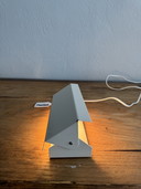 Vintage Philips Massive wandlampje jaren 70/80 wit/beige