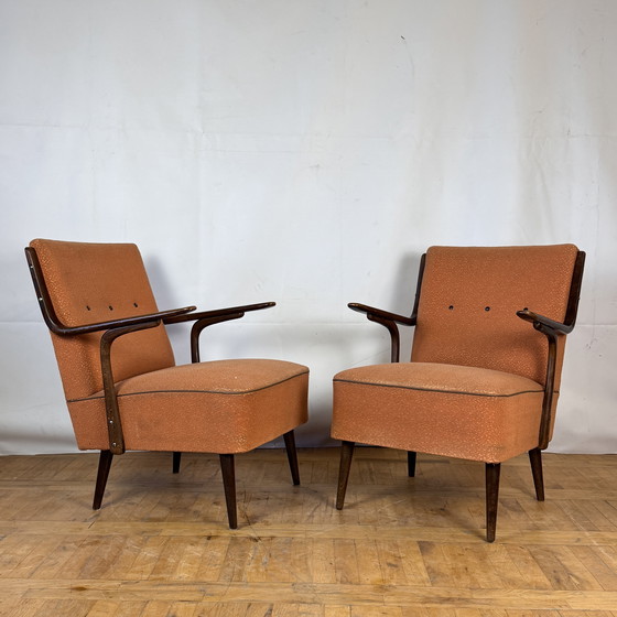 Image 1 of 2x fauteuils hongrois "Velence" 1960s
