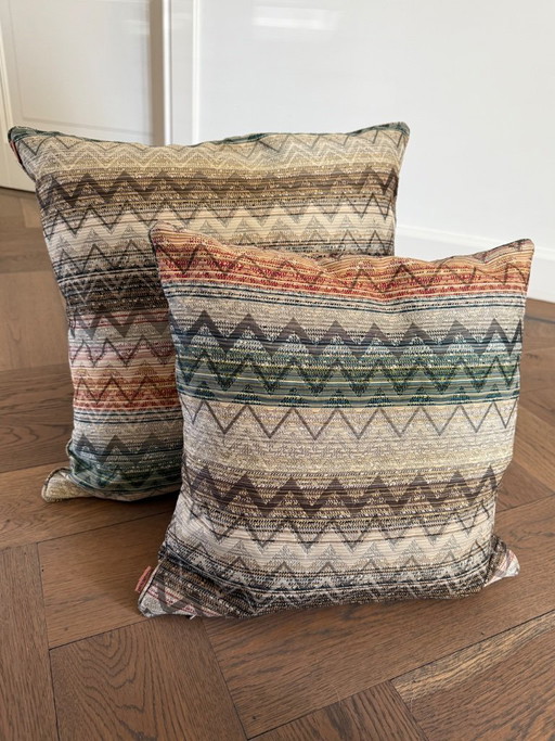 Missoni Pouf + 3 passende Kissen – decoratieve objecten, Other