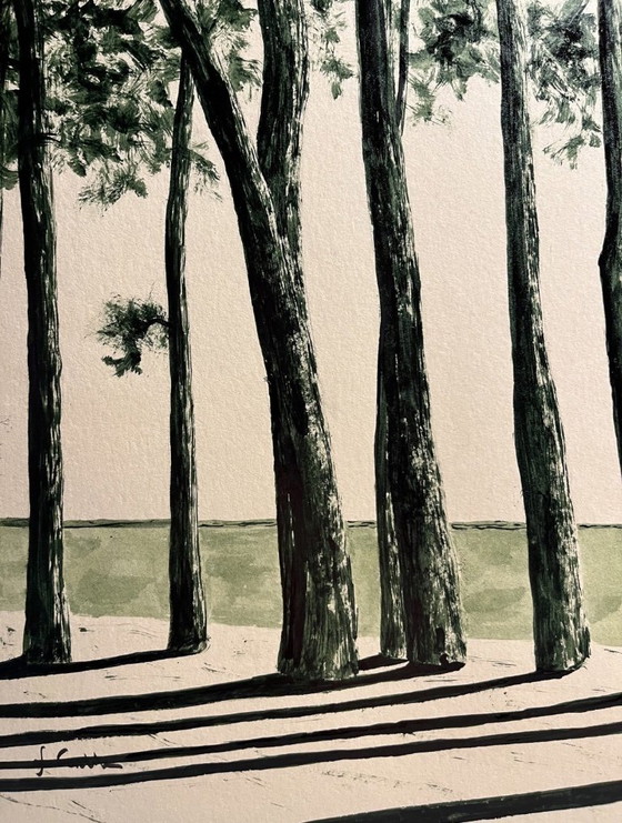 Inchiostro su carta naturale. Formato 40x30cm. – Dipinti e disegni, Paper (photo 10 of 13)