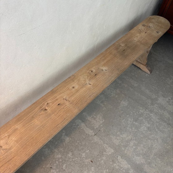 Image 1 of Panca in legno grezzo