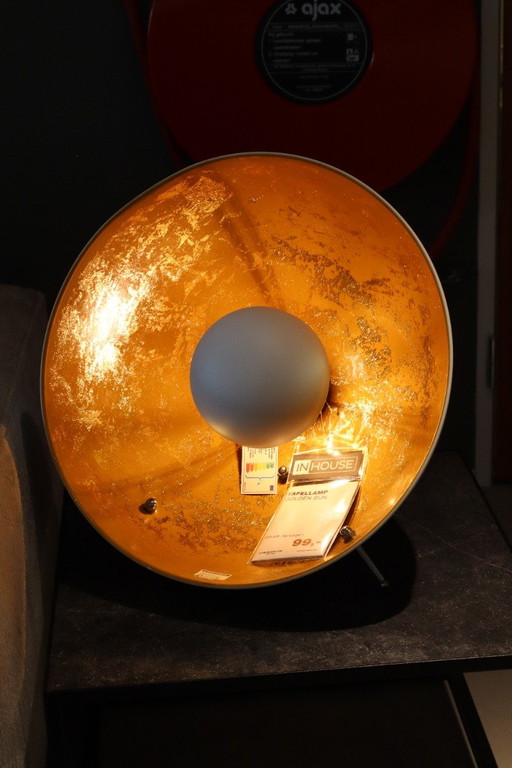 In.House Golden Sun table lamp