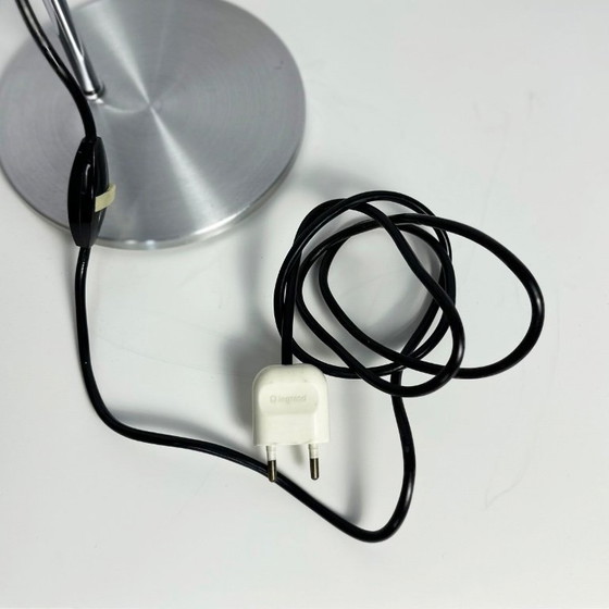 Image 1 of Vintage 1970s Aluminium & Chrome Desk Lamp