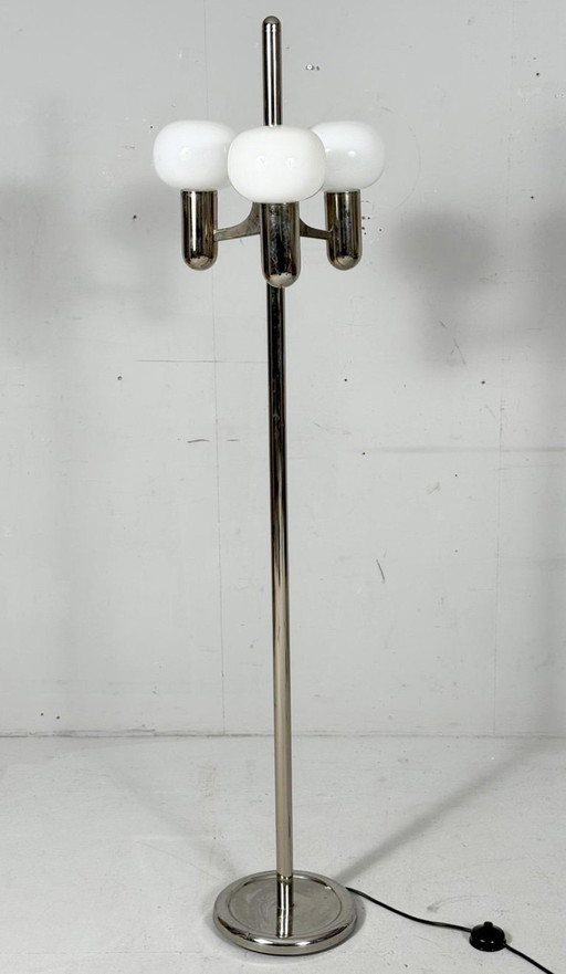 Mid-century floor lamp by Gaetano Sciolari, Italy, 1970s