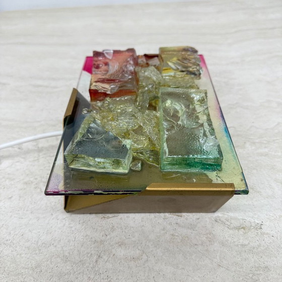 Image 1 of Cosack leuchten glass wall lamp , 1970’s