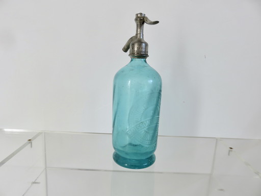 Ehemaliger Syphon, Eau De Seltz, 1935, Union Des Fabricants De Boissons Gazeuses Montauban