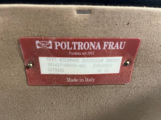 Image 1 of 4 chaises de salle à manger LIZ en cuir noir de style postmoderne, par Poltrona, Italie, années 1990.