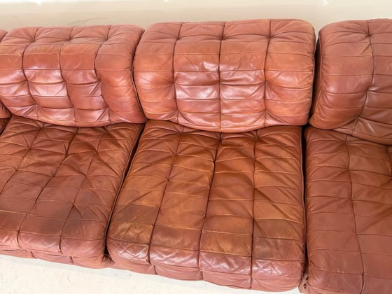 Image 1 of De Sede DS 11 Leather Sofa Couch Desede Armchair Design Modular Elements