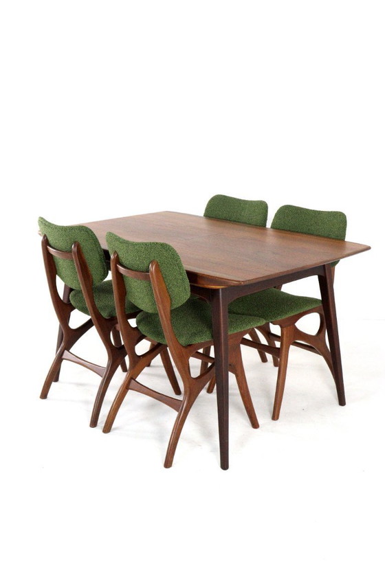 Image 1 of Louis van Teeffelen for Wébé Milan dining table vintage