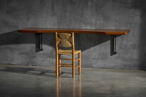 Bureau mural de Charlotte Perriand, France, années 1970