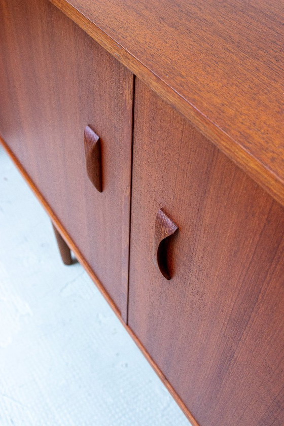 Image 1 of Vintage teak sideboard chest of drawers Fristho Modulus Danish 60s