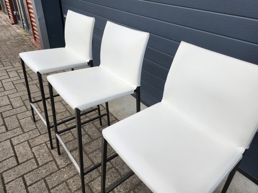Zanotta Lia bar stools / bar chair 3x