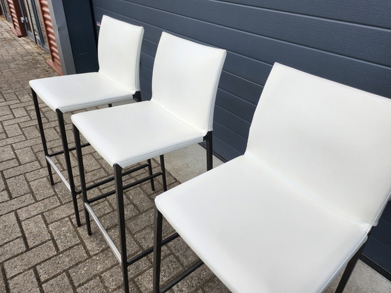 Image 1 of Zanotta Lia tabourets de bar / chaises de bar 3x