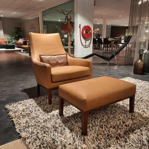 Fauteuil Linteloo Miles avec repose-pieds