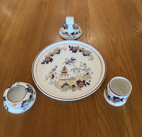 Set da fumo antico Petrus Regout completo ca. 1900-1930 – Petrus Regout & CO, Oggetti decorativi, Ceramic (photo 4 of 5)