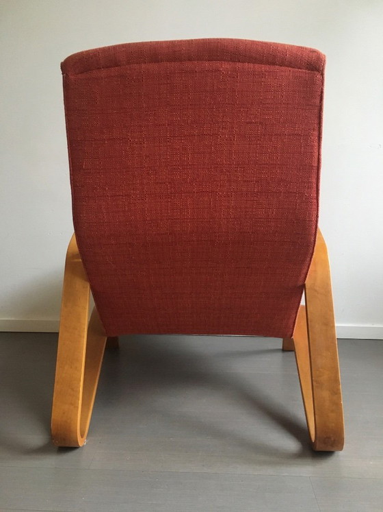 Grasshopper Lounge Chair by Eero Saarinen for Knoll International, 1950s, Kill International, Armchairs, Wood (photo 3 of 9)