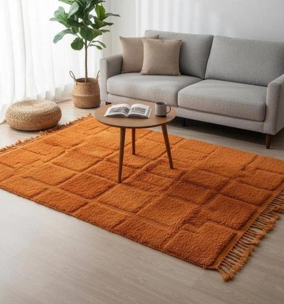 Alfombra bereber marroquí tradicional 250cm x 150cm – Wool, Modern (photo 3 of 4)