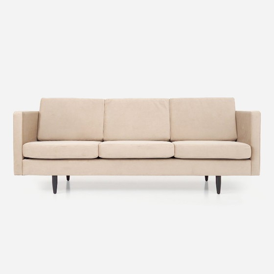 Image 1 of Sofa ALTA beige Velours, skandinavisches Design
