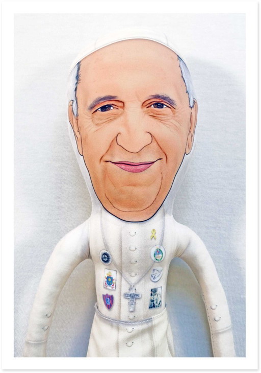 Pope Francis Gift | Pope Francis Decor | Pope Francis Doll Collectible | Catholic Home Decor