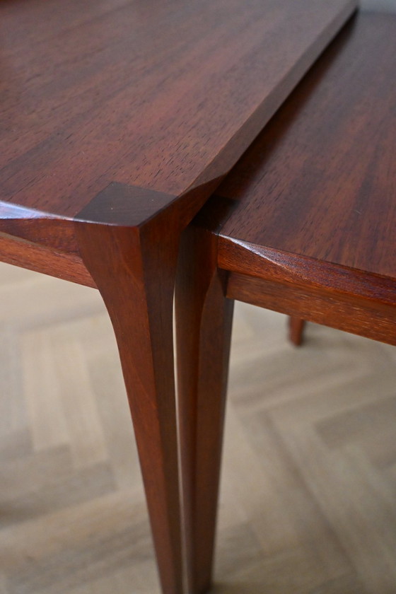 Mid-Century Designklassiker: Rex Raab Mimiset für Wilhelm Renz, 1960er Jahre – Beistelltische, Wood (photo 12 of 15)