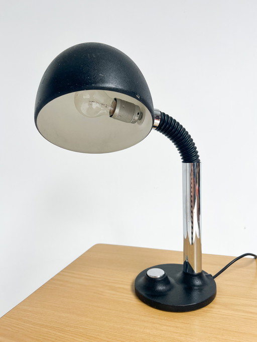 Industrial table lamp by Egon Hillebrand, 1970s