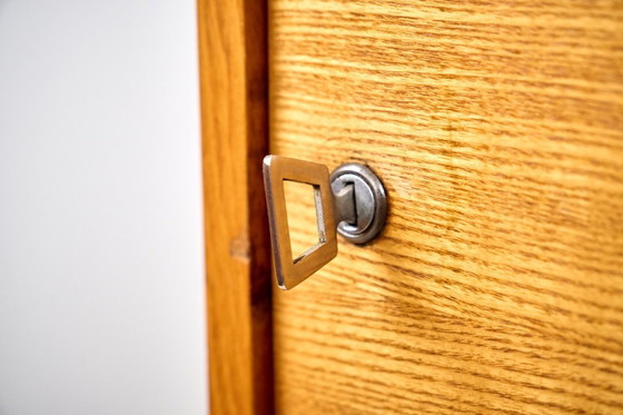 Image 1 of Vintage Highboard van František Mezulánik voor Up Závody, jaren 70, Tsjechoslowakije