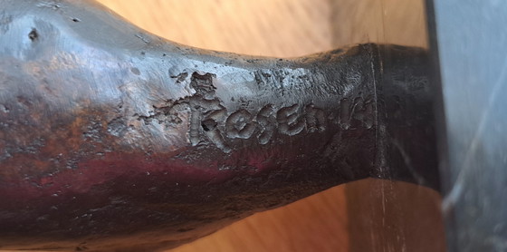 Image 1 of Madre con bambino in bronzo astratto