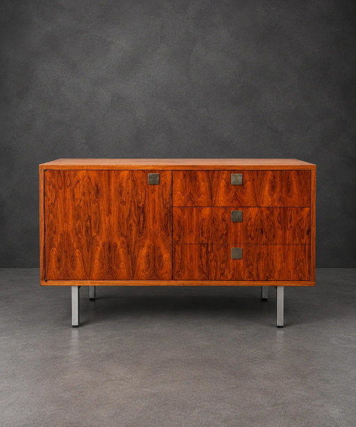 Buffet bas Alfred Hendrickx en palissandre – Belgique, années 1960