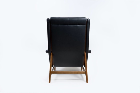 Image 1 of Poltrona Wingback 877 di Gianfranco Frattini per Cassina, 1959