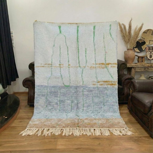 Tapis marocain artesanal en laine 200cmx150cm