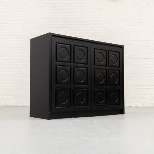 Brutalist Cabinet Belgium 70s