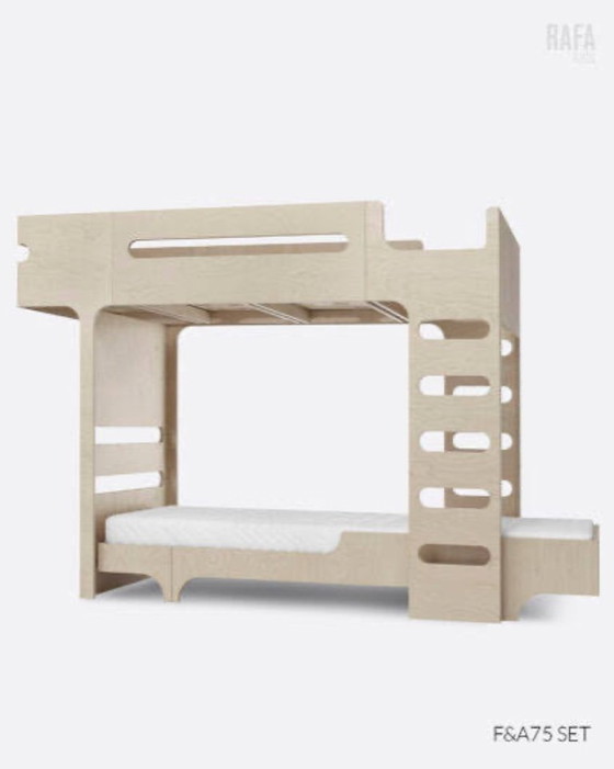 Rafa Kids Letto a Castello F Legno Naturale – Letti singoli, Wood, Minimalisme (photo 5 of 10)