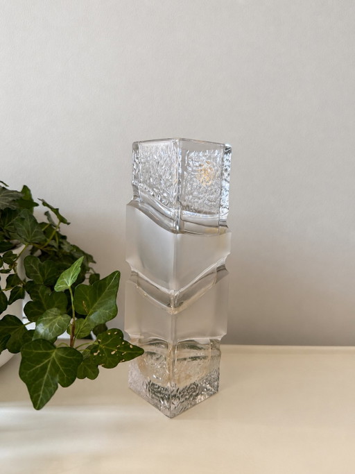Crystal Pop Art Block Vase