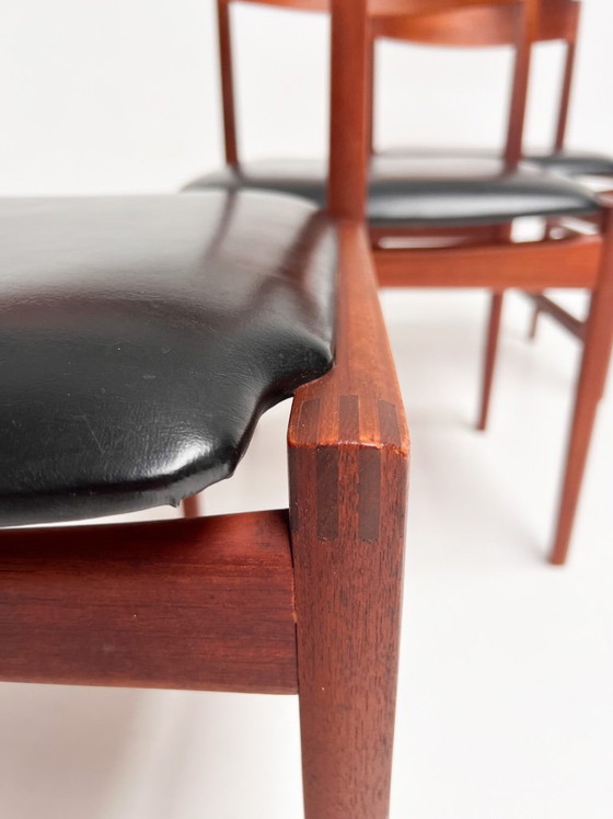 Set Mid Century Deense Eetkamerstoelen In De Stijl Van Korup Mobelfabrik, 1960's – Skai (photo 6 of 17)