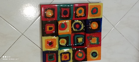 Image 1 of Bolsillo vacío de Murano firmado, 30x30 cm