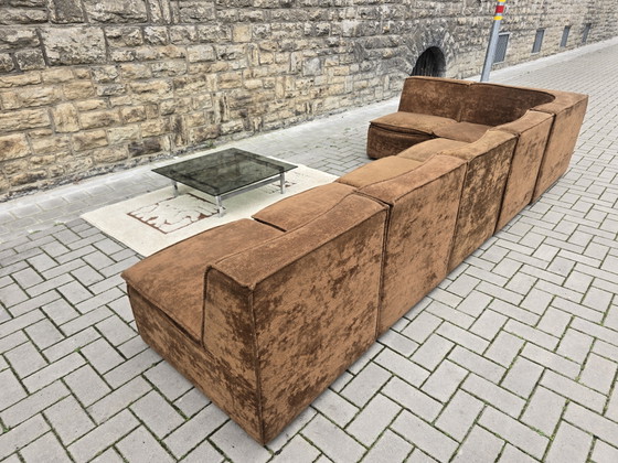 Image 1 of Modulaire bank, vintage jaren 60/70, banken, fauteuils, zitgroep in mid-century stijl, suite, sofaset