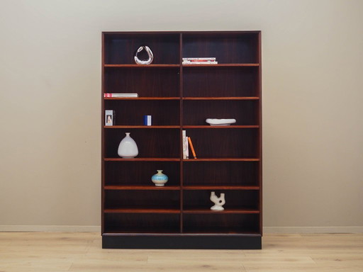 Rosewood bookcase, Danish design, 1970s, manufacturer: Hundevad