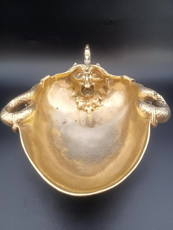 Image 1 of coupe en bronze doré attribué à Delafontaine XIX