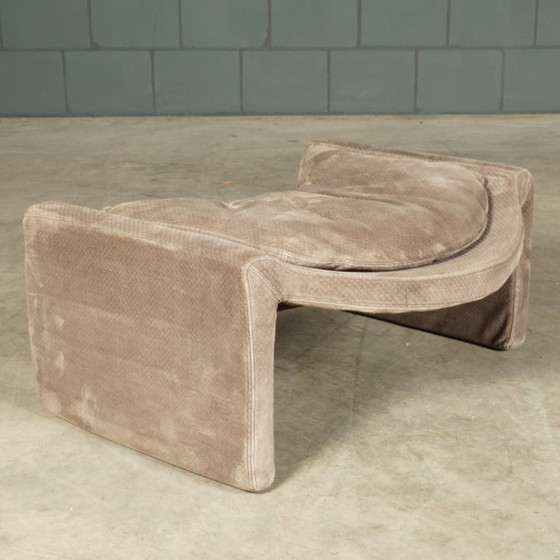 Image 1 of Proposte Poltrona lounge P60 con poggiapiedi – Vittorio Introini – Saporiti – anni ’60