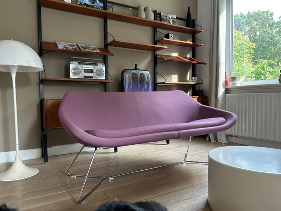 Allermuir Design Bank Sofa (2 beschikbaar) – Banken, Metal, Textile (photo 6 of 6)