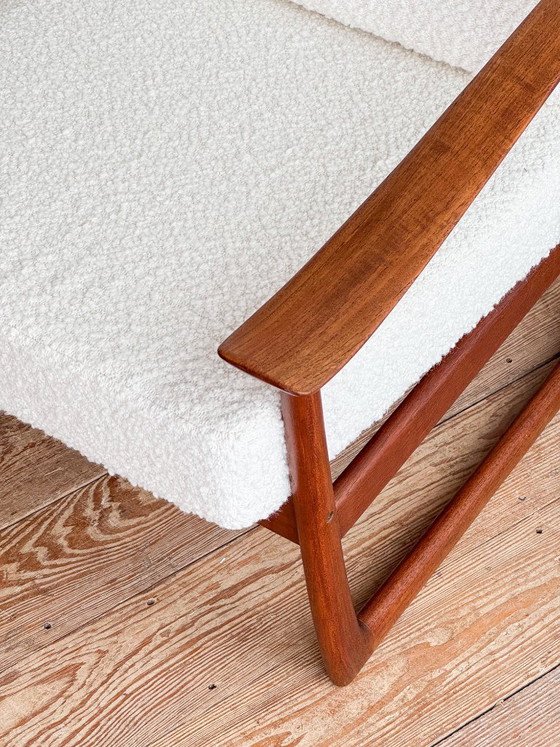 Image 1 of Sofa FD 130 by Peter Hvidt for France and Daverkosen, Teak