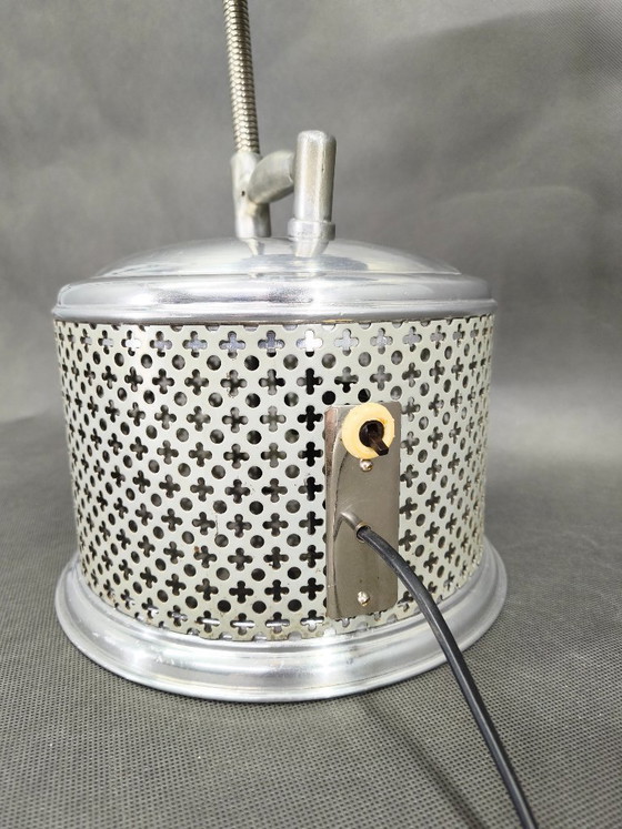 Image 1 of Lampe solaire médicale industrielle Bauhaus, lampe de table, Tchécoslovaquie des années 1930