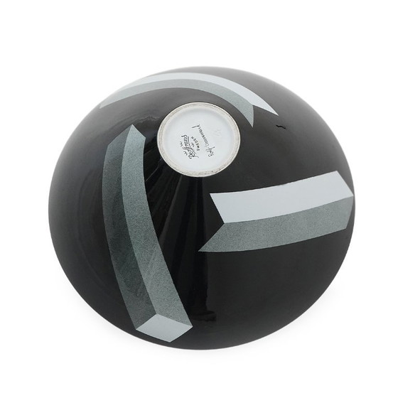 Image 1 of Dekorierter Keramikteller "Atlantis" von Rolf Sinnemark für Rorstrand, 1980er Jahre