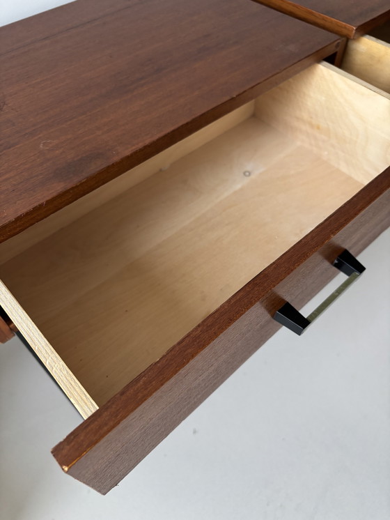 Image 1 of Set di due comodini vintage in teak