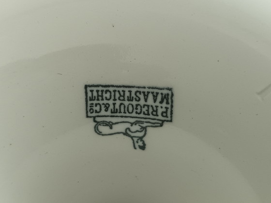 Image 1 of Steengoed taartstandaard Petrus Regout
